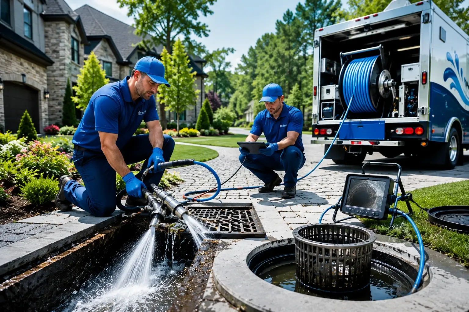 Local outdoor drain cleaning professionals in Cushing, IA