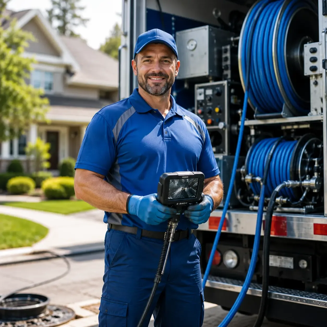 Local outdoor drain cleaning specialists in Cushing, IA